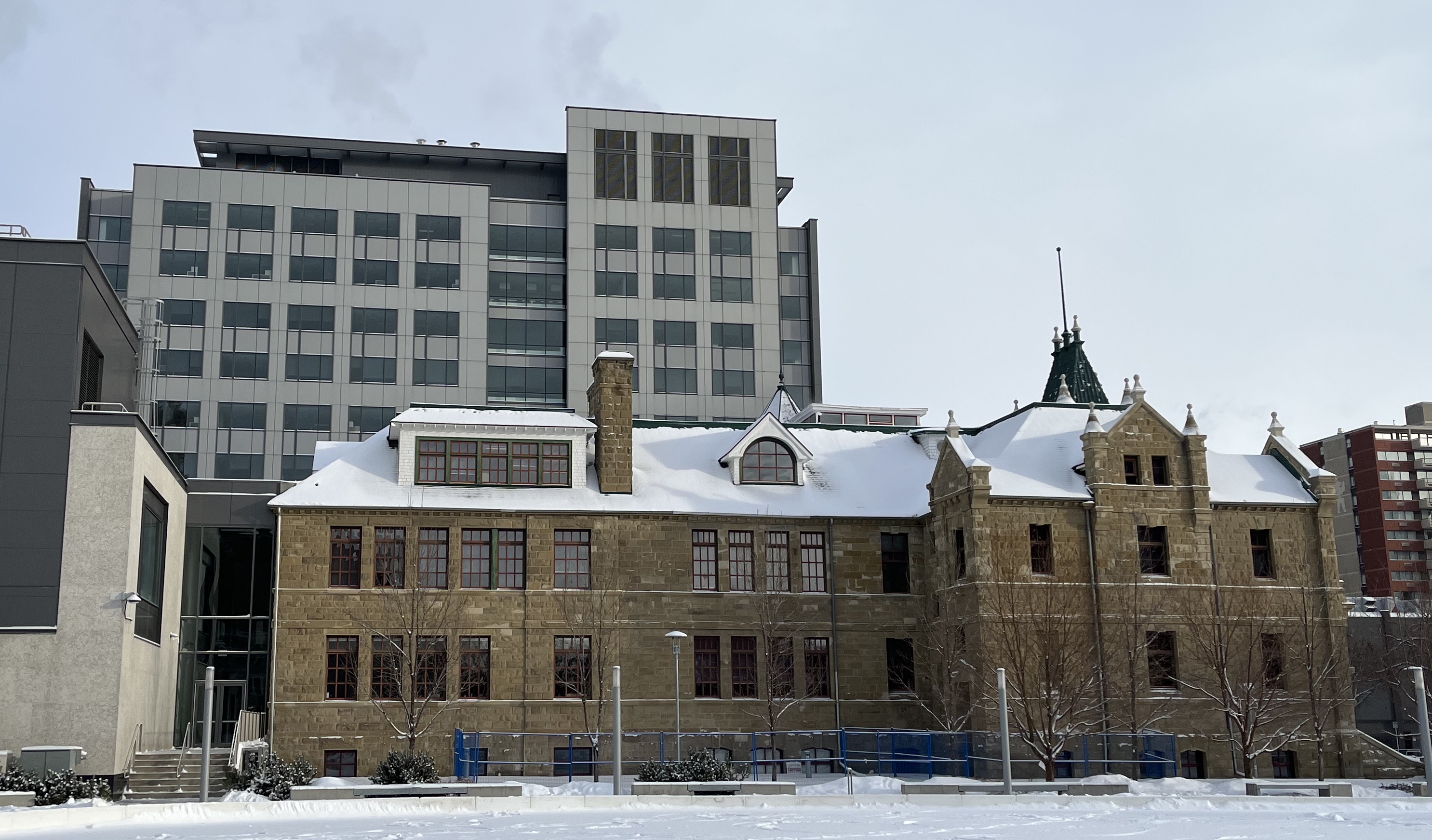 Sandstone city, school, urban exploring, restored,