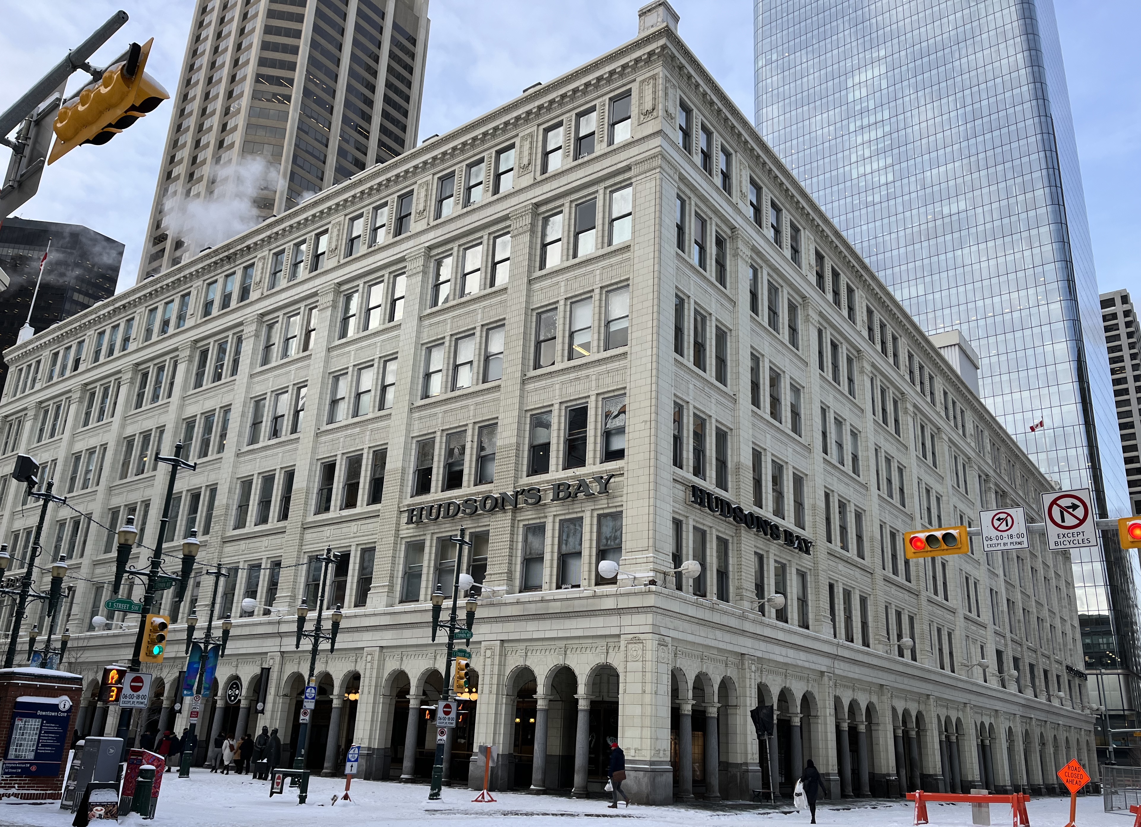 Historic, Hudson's Bay, Stephen Avenue, Calgary, explore,