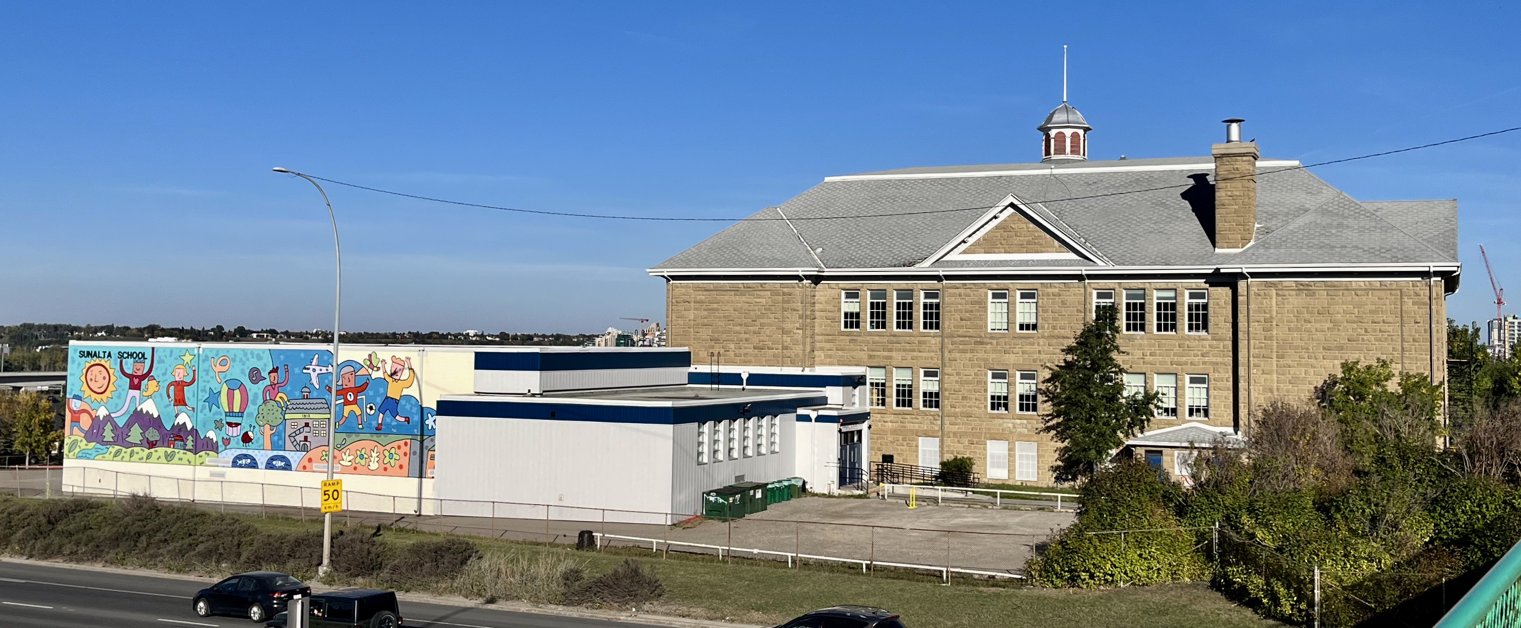 urban, exploring, old, school, mural, public, art,