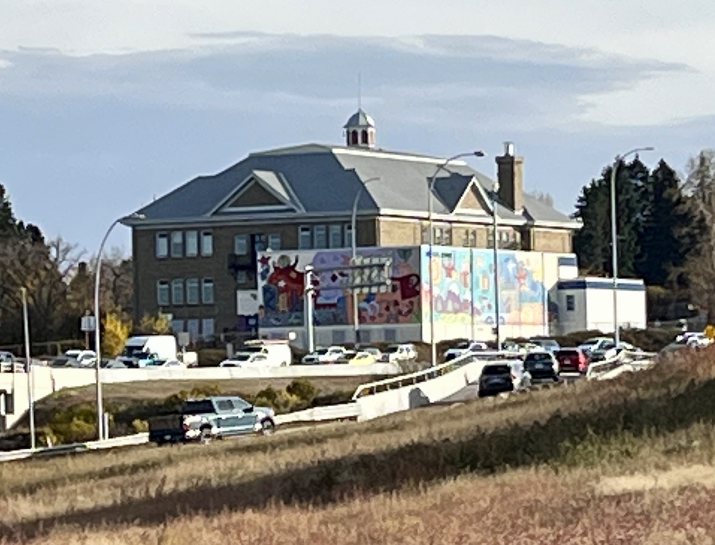 urban, exploring, old, school, mural, public, art,