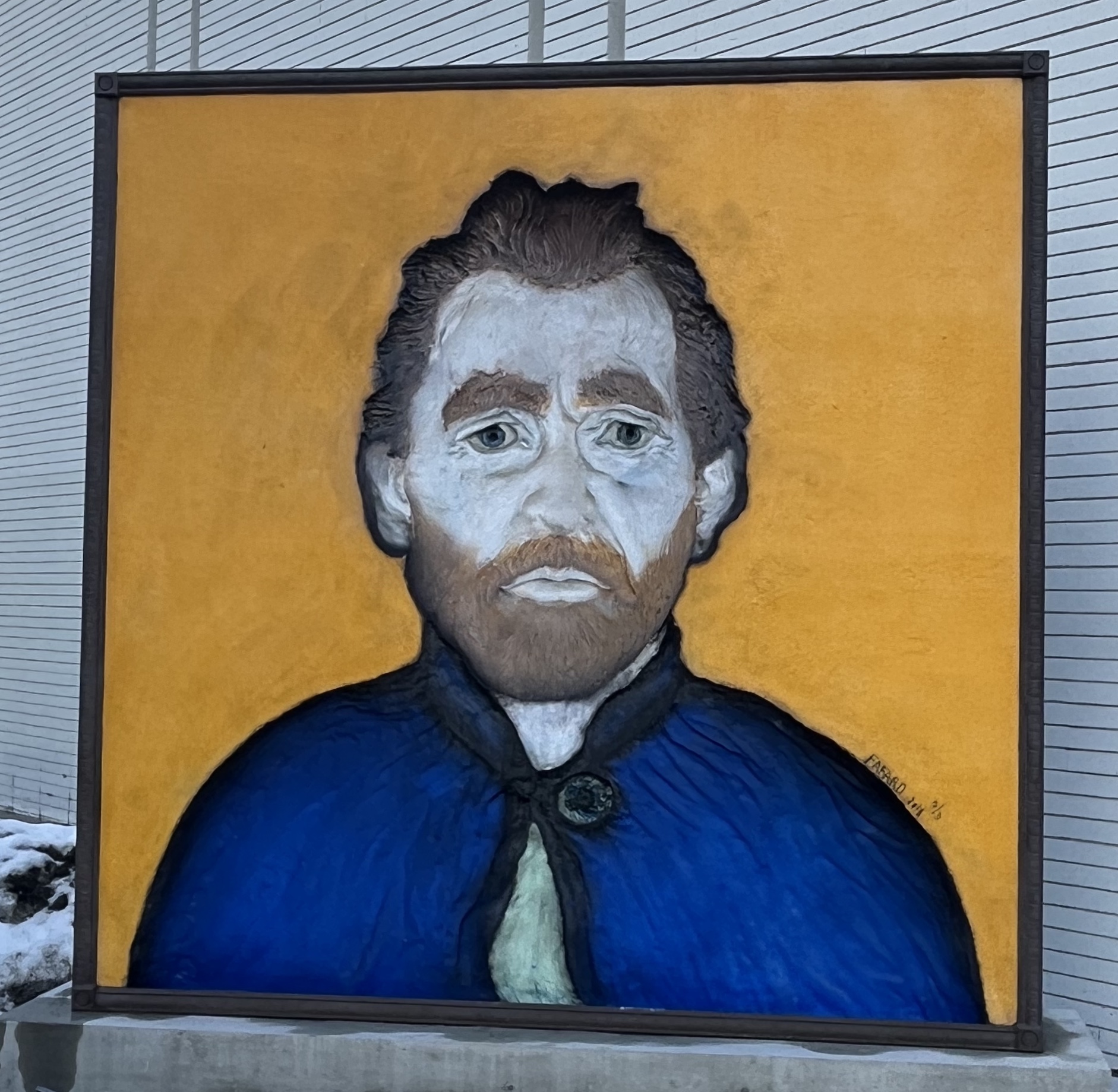 Urban, art, hike, explore, Calgary, 4th Street, Van Gogh, Observes