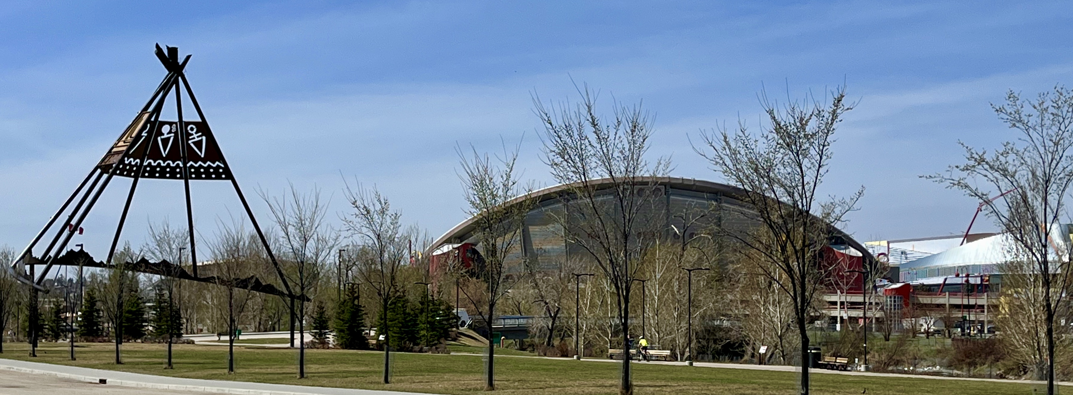 Urban, explore, tour, walk, bike, Indian Village, tipi