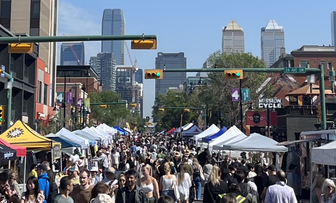 Calgary, urban, explore, walk, tour, gathering