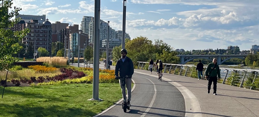 Calgary, bike, hike, tour, nature, landscape, urban, Bow River