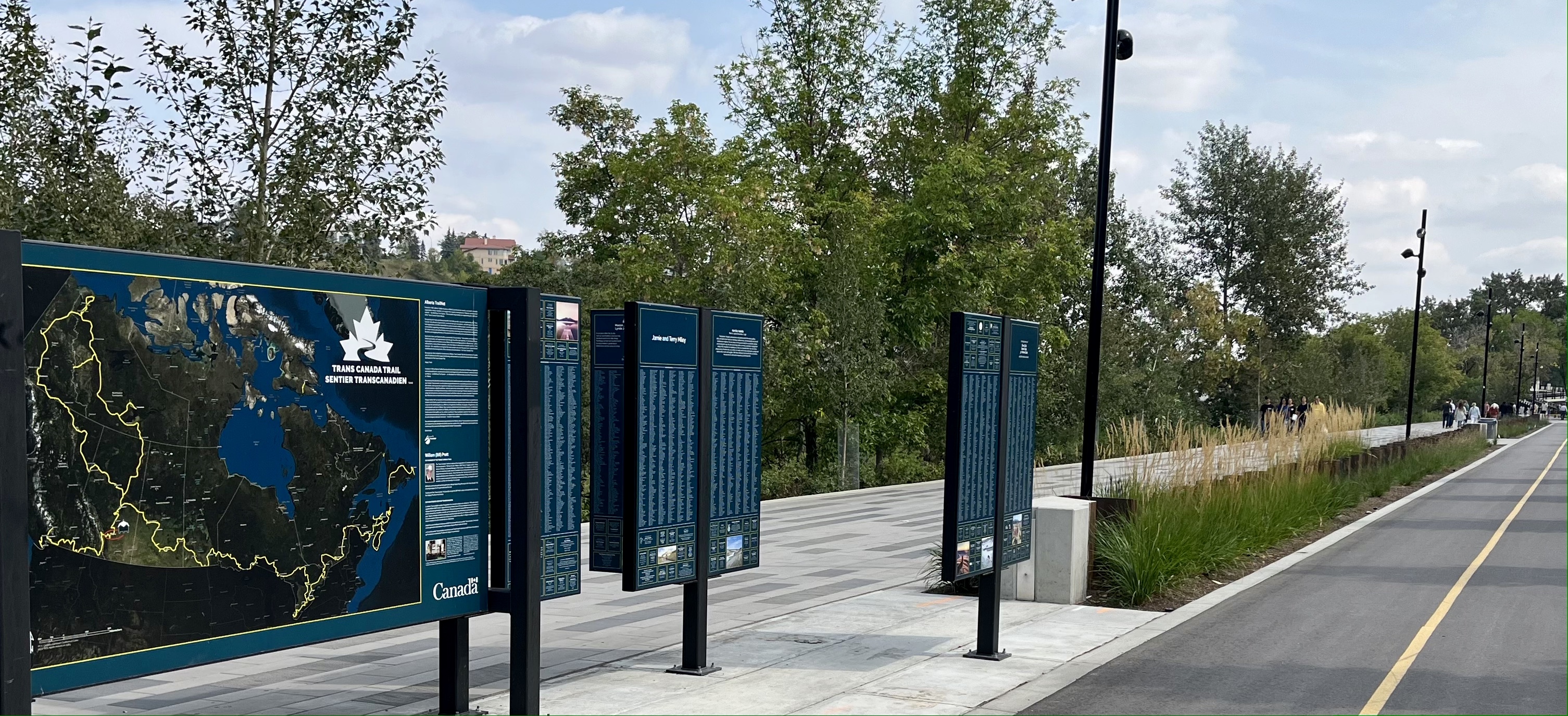 Calgary, Eau Claire, bike, urban, hike, walk, tour, nature, Bow River