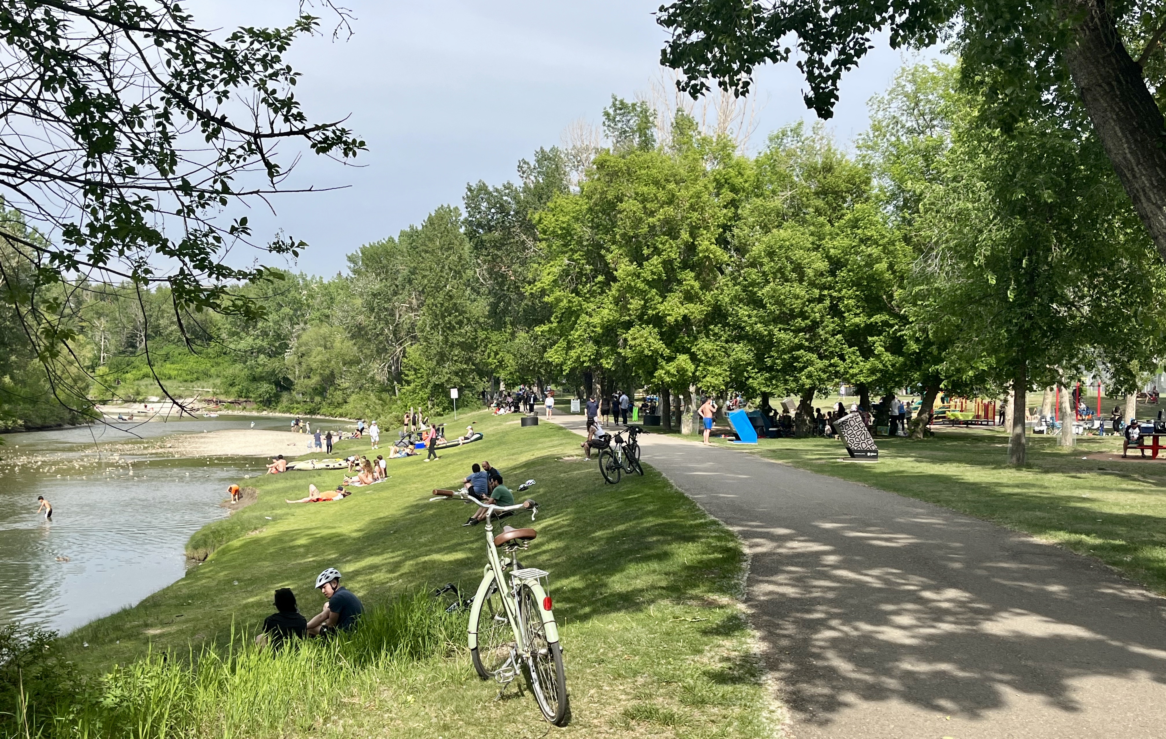 Calgary, explore, tour, bike, run, walk, urban