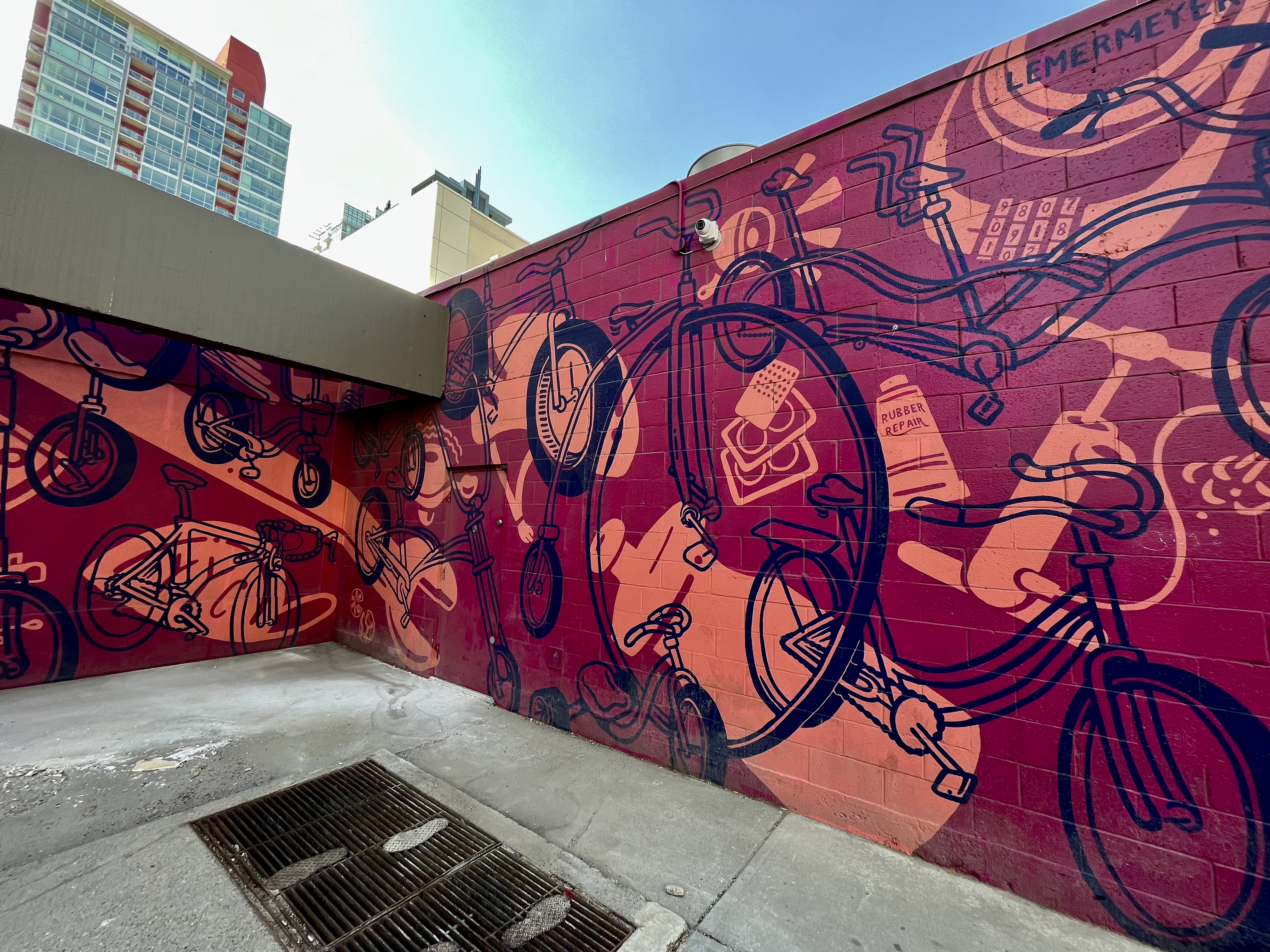 urban, exploring, bike, walk, tourism, public, art